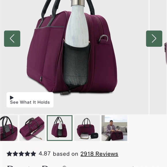 NWOT Nomad Lane Bento Bag - Venetian Violet - Picture 14 of 16